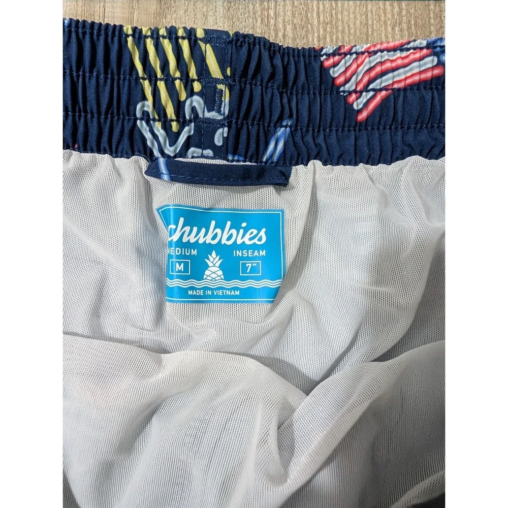 Chubbies, Mens M, Swim Trunks The Patriotic Lights, 7